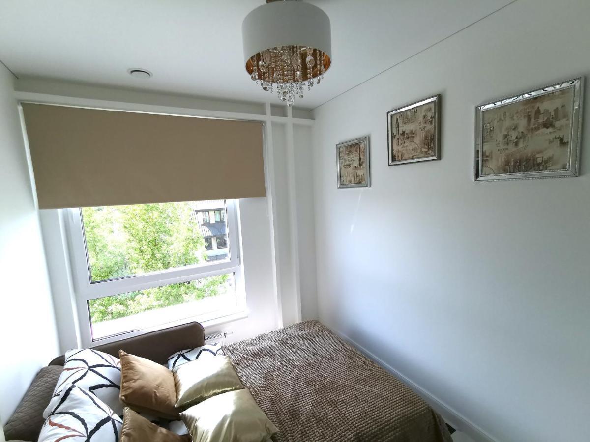 Ferienwohnung Luxury Penthouse With Large Terrace & Panoramic Old Town View Wilna Exterior foto