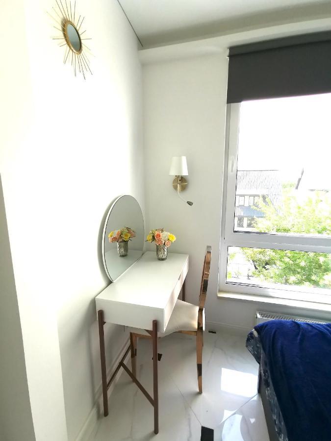 Ferienwohnung Luxury Penthouse With Large Terrace & Panoramic Old Town View Wilna Exterior foto
